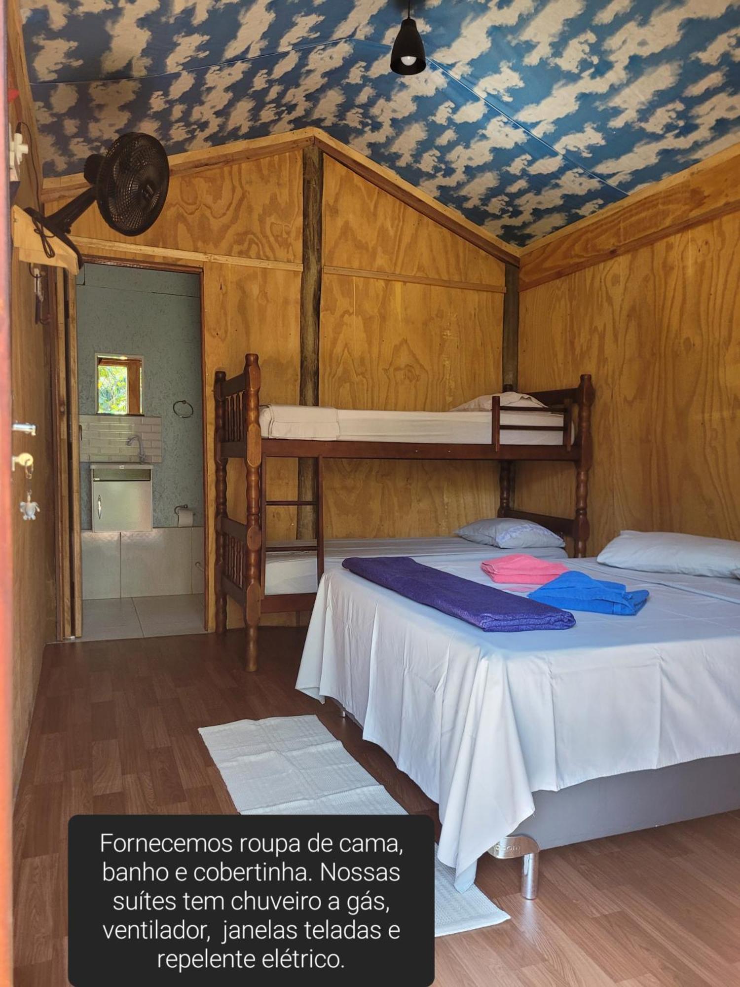 Piratas Cabanas Camping Bar Парати-Мирим Экстерьер фото